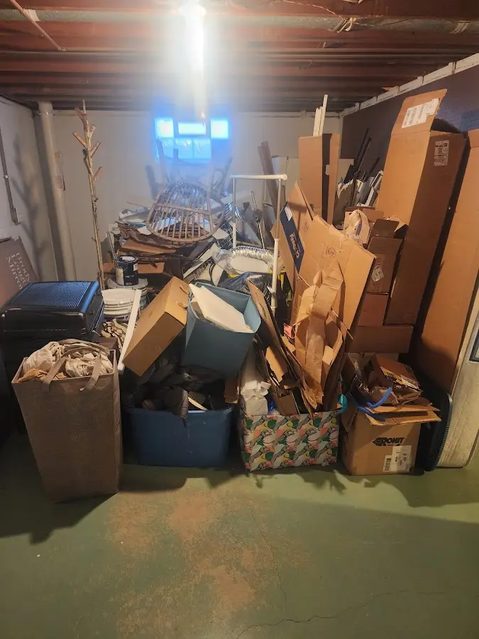 Roll-off dumpster container at job site for Construction Dumpster Rental in Devine